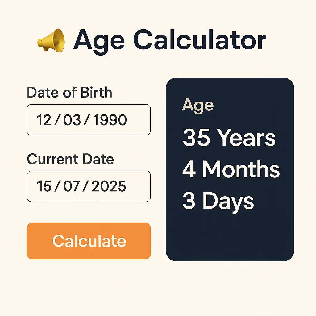 Age Calculator