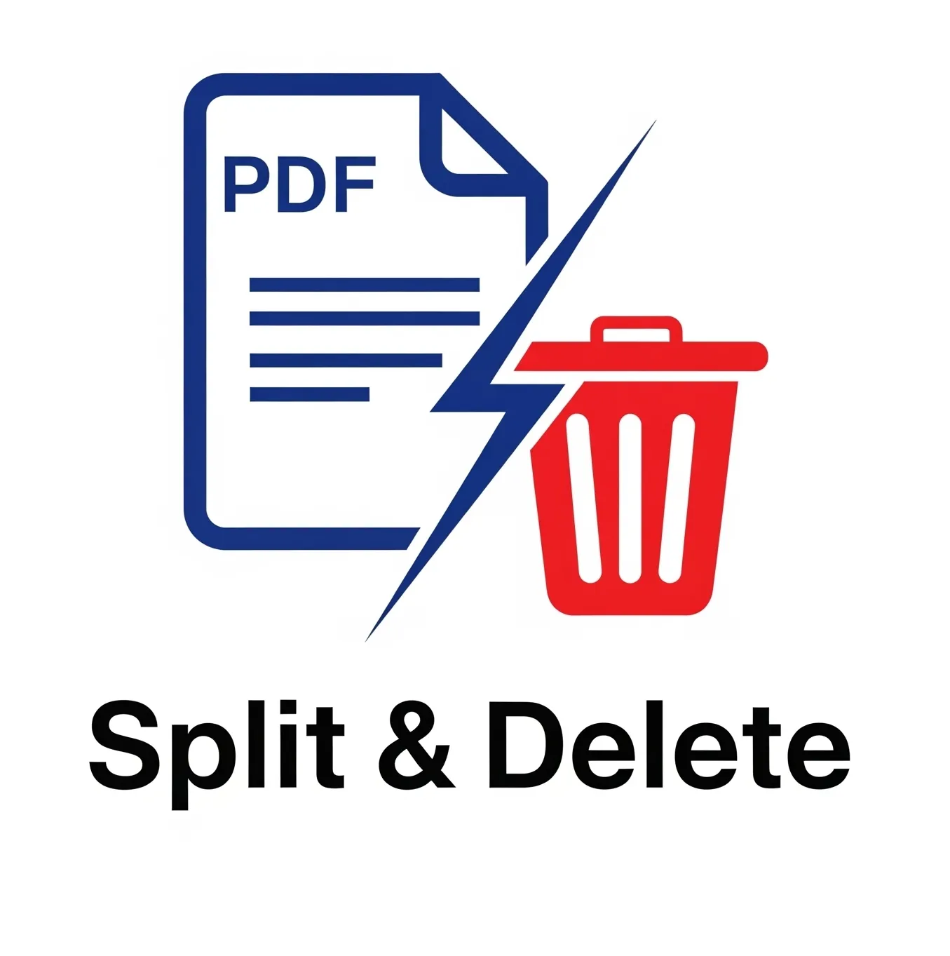 split and delete pdf pages 